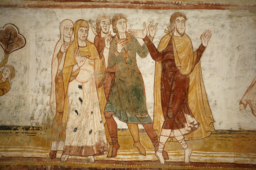 无人,教堂,横图,室内,特写,白天,正面,旅游,度假,绘画,名胜古迹,标志建筑,地标,建筑,法国,欧洲,阴影,节日,遗迹,艺术,装饰,光线,影子,墙,古迹,文化,文物,娱乐,建设,古建筑,壁画,墙壁,墙面,祈祷,享受,休闲,健康,旅游胜地,放松,许愿,宗教,信仰,纪念,华丽,修饰,祈求,点缀,基督教,天主教,信念,古文明,法兰西共和国,衬托,美观,雅致,雅观,法兰西第五共和国,富丽,华美,普瓦图.夏朗德,普瓦图.夏朗德大区,维埃纳,平安,画画,彩图,大教堂,礼拜堂