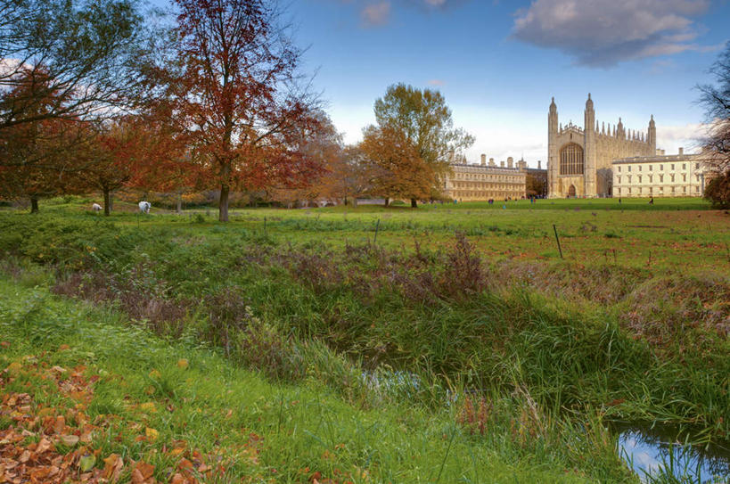 无人,横图,室外,白天,正面,旅游,度假,草地,草坪,植物,标志建筑,地标,建筑,英国,欧洲,阴影,光线,影子,云,云朵,云彩,娱乐,建设,英格兰,草,树,树木,蓝色,绿色,白云,蓝天,天空,阳光,自然,天,享受,休闲,旅游胜地,放松,生长,晴朗,成长,西欧,大不列颠,大不列颠及北爱尔兰联合王国,剑桥,院校,大不列颠联合王国,日不落英帝国,高等学府,剑桥大学,英国剑桥大学,剑桥郡,晴空,彩图,大学