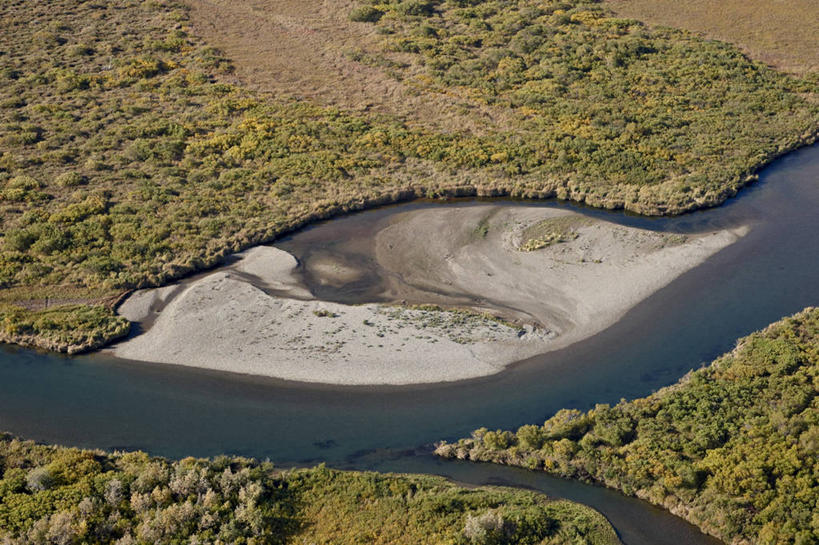 无人,横图,俯视,航拍,室外,白天,旅游,度假,草地,草坪,河流,美景,沙滩,水,植物,美国,阴影,光线,沙子,影子,河岸,河水,河滩,景观,水流,沙地,娱乐,草,树,树木,绿色,阳光,自然,享受,休闲,景色,放松,生长,成长,北美,北美洲,国家公园,鸟瞰,自然风光,美洲,阿拉斯加,阿拉斯加州,北亚美利加洲,亚美利加洲,最后的边疆,午夜阳光之地,卡特迈国家公园,卡特迈自然保护区,彩图,高角度拍摄