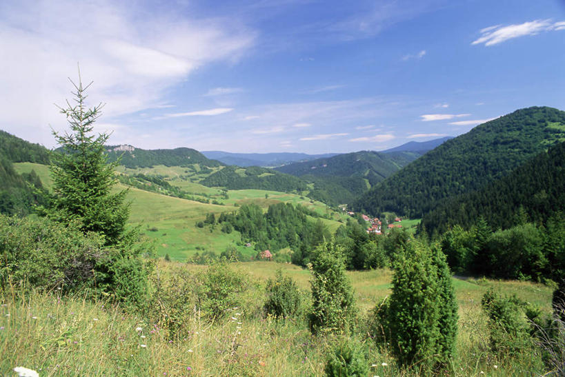 无人,家,横图,室外,白天,正面,旅游,度假,草地,草坪,美景,山,山脉,植物,欧洲,斯洛伐克,阴影,朦胧,模糊,光线,影子,房屋,屋子,景观,山峰,云,云朵,山峦,云彩,娱乐,楼房,住宅,草,树,树木,蓝色,绿色,白云,蓝天,天空,阳光,自然,群山,天,享受,休闲,景色,放松,生长,晴朗,成长,自然风光,中欧,斯洛伐克共和国,晴空,彩图,房子