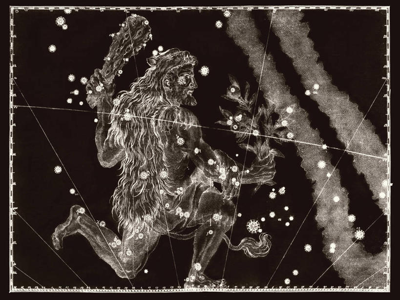 无人,横图,黑白,地图,科学,星星,摄影,星座,手艺,天文学,大力神,雕刻术