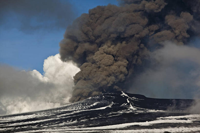无人,横图,室外,白天,火山,风,蒸汽,自然灾害,摄影,灰,爆发,地震,危险,彩图