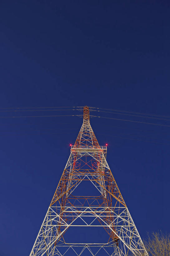 无人,竖图,室外,夜晚,美国,电缆,塔,运输,摄影,能源,电,阿拉巴马州,彩图