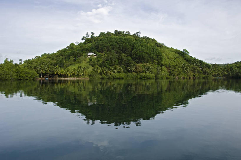 无人,横图,室外,白天,河流,森林,水,菲律宾,反射,风景,摄影,宁静,巴拉望,彩图,林区