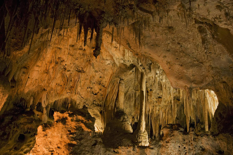 无人,横图,美国,自然,地标建筑,摄影,洞穴,国家公园,新墨西哥,地貌,钟乳石,恶土国家公园,石灰石,石笋,地质学,彩图,旅行,奇瓦瓦沙漠