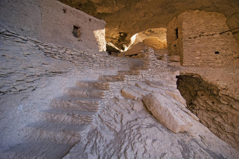 无人,横图,美国,房屋,悬崖,历史,废墟,摄影,洞穴,考古学,新墨西哥,彩图,国家纪念碑