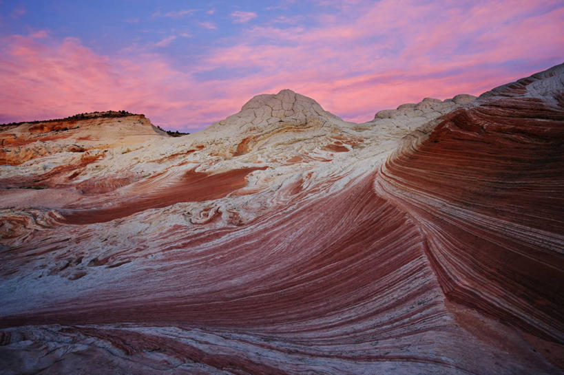 无人,横图,室外,探险,美国,弯曲,圆形,地形,塔,层次,紫色,白色,摄影,亚利桑那,岩层,塞多纳,科罗拉多高原,卷云,自然地理,冒险,岩石,彩图,旅行,红石州立公园