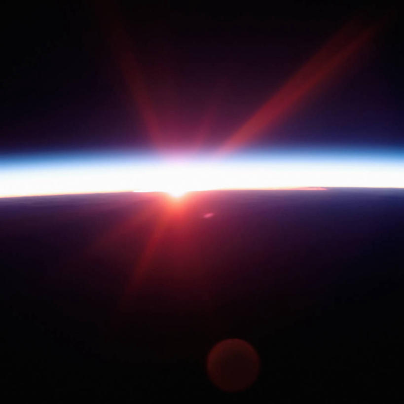 无人,方图,日出,科学,地球,摄影,彩图,空间探索