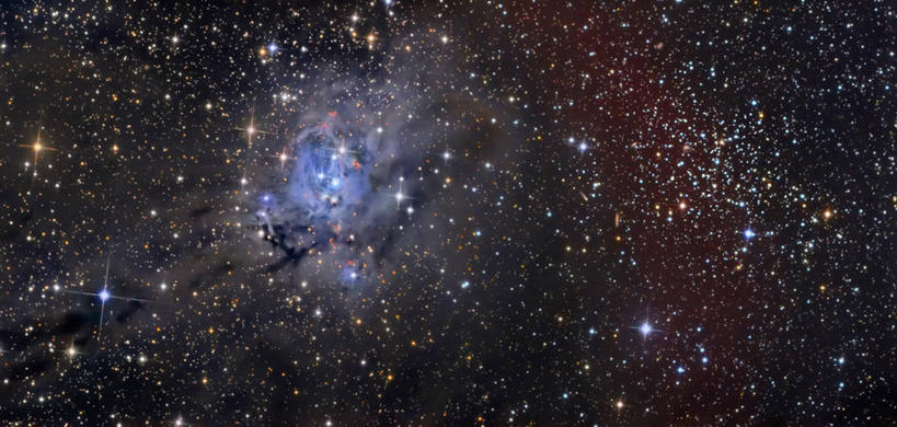 无人,横图,全景,星星,星云,摄影,天文学,彩图