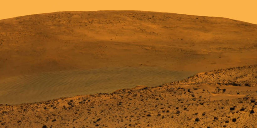 无人,横图,山,地形,沙丘,摄影,岩石,彩图,空间探索