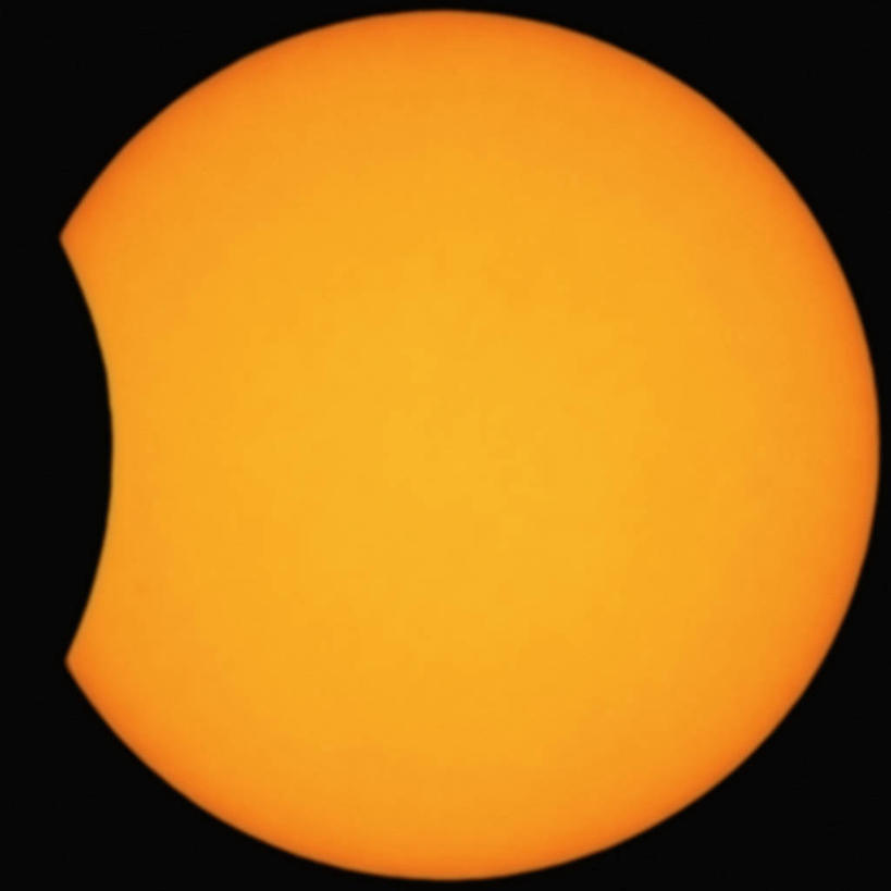 无人,方图,太阳,日食,摄影,天文学,食,彩图