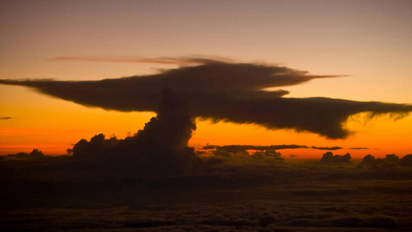 无人,横图,俯视,航拍,室外,白天,美国,云,自然灾害,天气,大西洋,摄影,北美,热带气候,北美洲,鸟瞰,美洲,积雨云,剪影,佛罗里达,佛罗里达州,佛州,阳光州,北亚美利加洲,亚美利加洲,雷雨,彩图,高角度拍摄,美利坚合众国