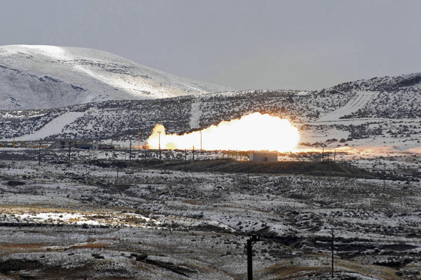 无人,横图,室外,白天,技术,美国,火焰,烟,摄影,噪声,航天飞机,科学实验,犹他,空气污染,海岬,能力,彩图,空间探索,火箭加速器