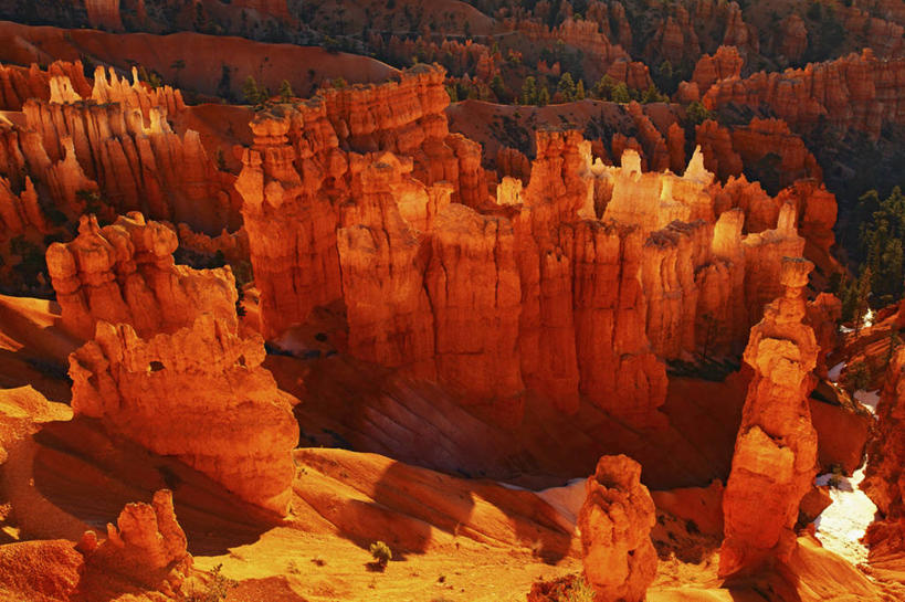 无人,横图,室外,白天,日出,美国,地形,地标建筑,摄影,犹他,布莱斯峡谷国家公园,地质学,沙岩,岩石,彩图,旅行