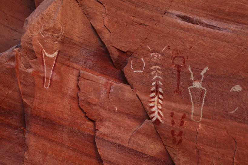 无人,横图,室外,白天,美国,艺术,摄影,考古学,犹他,沙岩,大楼梯国家纪念碑,岩石,彩图