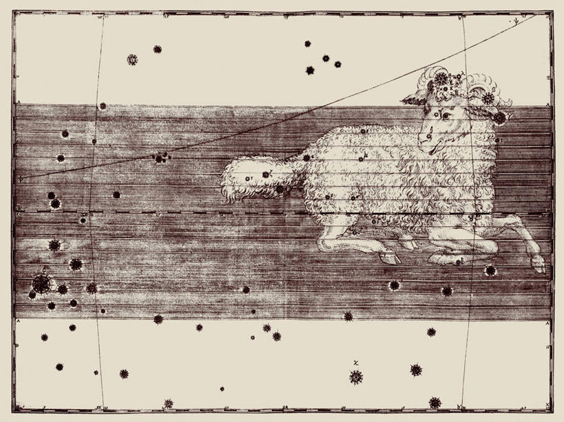 无人,横图,地图,艺术,科学,星星,摄影,星座,天文学,白羊座,彩图,雕刻术