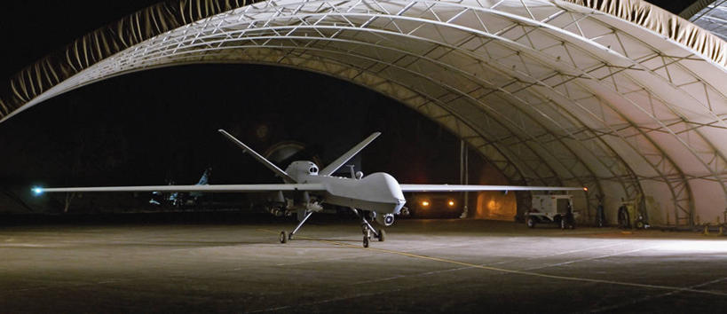 无人,横图,全景,室内,技术,伊拉克,军事,战争,摄影,无人机,彩图,飞机库