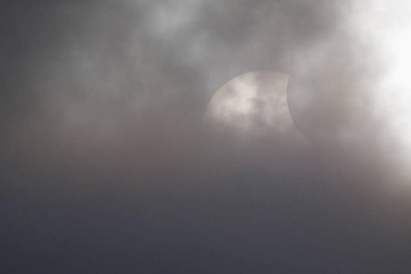 无人,横图,室外,白天,太阳,冰岛,日食,云,首都,摄影,天文学,雷克雅未克,彩图