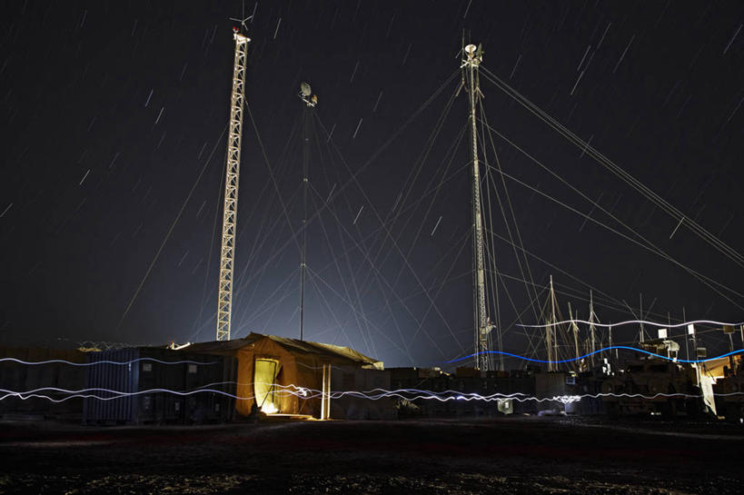 无人,横图,室外,夜晚,阿富汗,帐篷,光,星星,摄影,彩图,美国海军陆战队