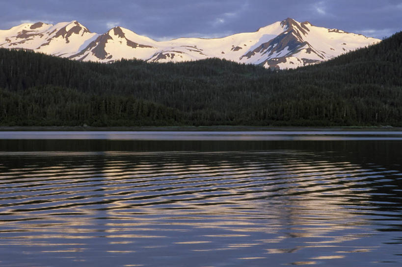 无人,横图,室外,白天,海洋,山,美国,波纹,地形,海湾,自然,摄影,宁静,纯净,瓦尔迪兹,彩图,独处