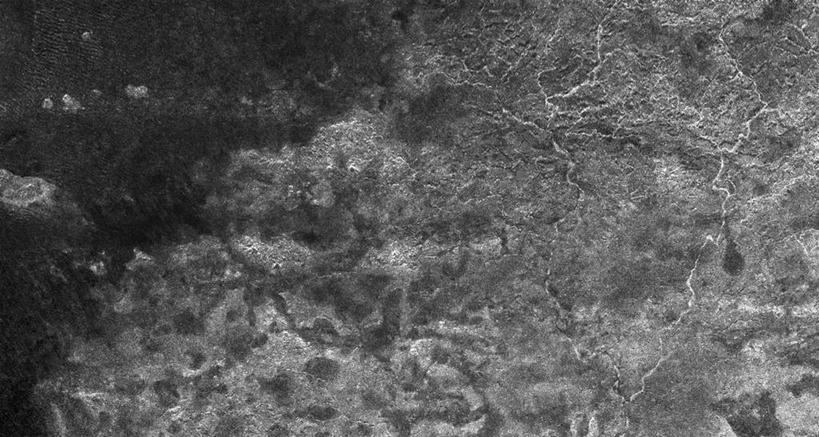 无人,横图,黑白,探险,神秘,雷达,宇宙,河流,飞船,科学,太空,地形,交通,航空,自然,探索,运输,摄影,发现,天体,土星,载具,宇宙飞船,探测器,天文学,外太空,航天器,卡西尼－惠更斯号,空间探索,卡西尼号