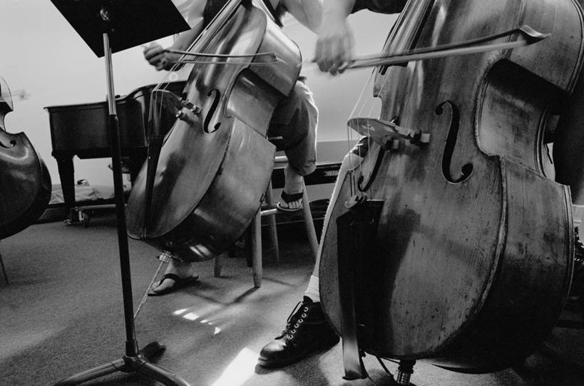 西方人,三个人,伙伴,朋友,坐,横图,黑白,室内,白天,正面,友谊,合作,团队,椅子,欧洲,美国,欧洲人,阴影,光线,影子,木椅,乐器,弦乐器,演奏,架子,两个,战略,北美,北美洲,弓拉弦乐器,弓拉弦鸣乐器,美洲,科罗拉多州,科罗拉多,北亚美利加洲,亚美利加洲,联合,合谋,百年州,低音提琴,倍大提琴,擦奏弦鸣乐器,配合,协作,男人,男性,中年男性,白种人,坐着,半身