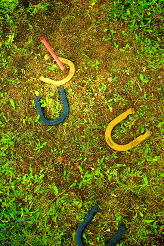 无人,竖图,俯视,室外,白天,草地,草坪,植物,阴影,光线,工具,影子,凌乱,草,绿色,阳光,器械,拐杖,手杖,混乱,医疗器械,辅助设备,纷乱,缭乱,庞杂,彩图,高角度拍摄