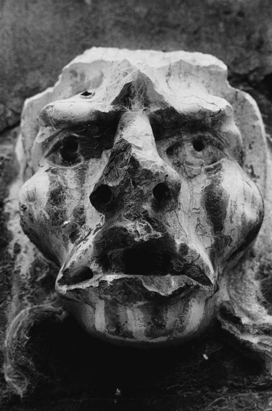 脸,头,鼻子,嘴,脸颊,无人,竖图,黑白,室外,特写,白天,正面,雕塑,艺术,装饰,雕刻,雕像,一个,工艺品,单个,纪念,美术,恐怖,血迹,主题,陈列,可怕,功能,美学,怪兽,可骇,血渍,恐惧,头部,鼻,鼻孔,脸部,脸蛋,面部,嘴巴,嘴唇,半身