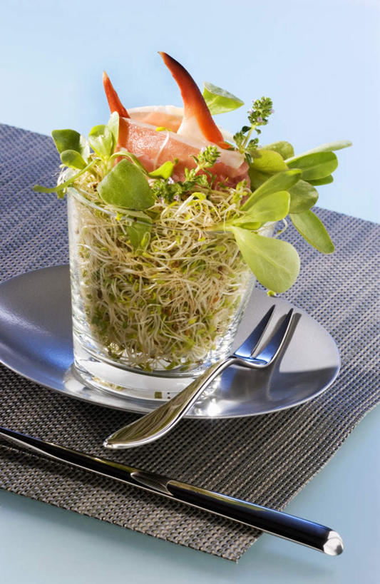 蟹,无人,竖图,俯视,室内,特写,白天,蔬菜,杯子,餐具,许多,阴影,新鲜,光线,螃蟹,布料,叉子,碟子,盘,影子,食品,很多,布纹,玻璃制品,桌布,食物,盘子,餐巾,水杯,碟,台布,有机食品,绿色食品,紫花苜蓿,餐叉,苜蓿,牧草,紫苜蓿,玻璃杯,进餐用具,彩图,高角度拍摄