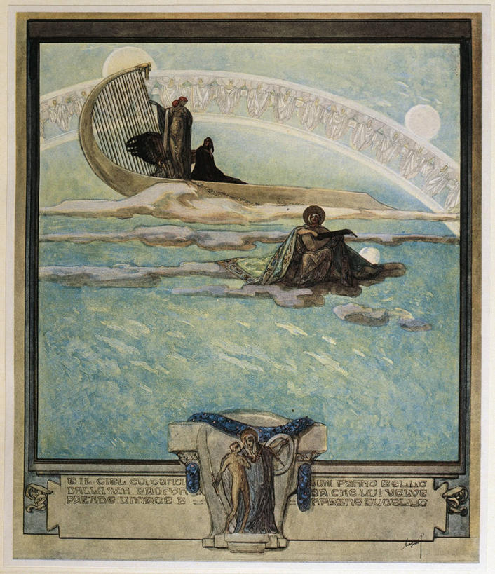 成年人,三个人,坐,竖图,插画,室外,白天,数码,科技,彩虹,表演,阴影,漂浮,神话,网络,云,琵琶,竖琴,半空,高光,几何,计算机图形,音乐,合成,图画,拿着,画,摄影,英文字母,电脑合成图,数码合成图,基督教,合成图,天堂,文学,合唱团,漫画,写实,具体,具象,美术工艺,男人,彩图