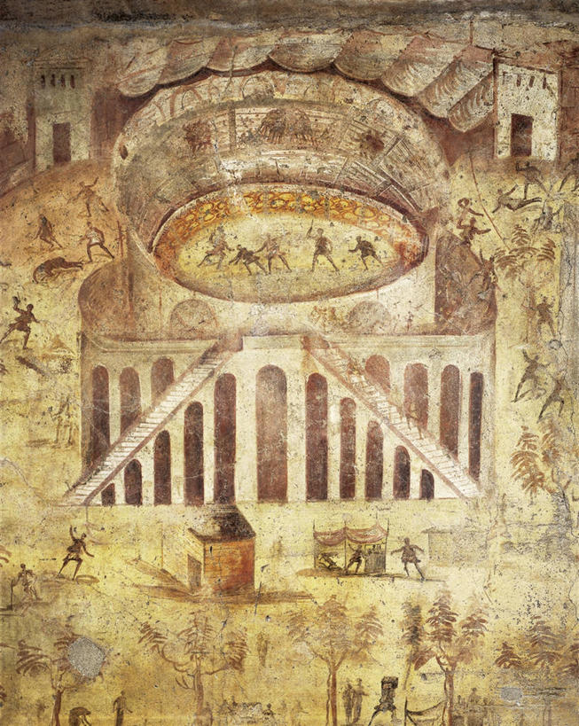 观众,竖图,插画,室外,白天,数码,科技,意大利,对抗,阴影,冲突,网络,围墙,许多人,高光,几何,计算机图形,合成,图画,历史,古罗马,画,树,古代,一群人,摄影,电脑合成图,数码合成图,合成图,打斗,进攻,漫画,意大利文化,坎帕尼亚,写实,具体,具象,庞贝,古代文明,圆形剧场,美术工艺,彩图,暴动,过去