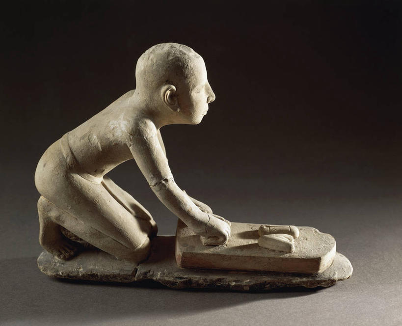 无人,横图,侧面,准备,标志,雕像,符号,标识,饮食,古代,职业,摄影,烘焙师,性别符号,石灰石,古埃及文明,古代文明,彩图,影棚拍摄,男性符号,小麦面粉