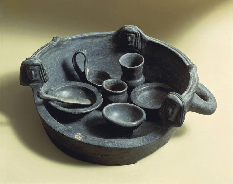 无人,横图,俯视,特写,历史,黄色,陶器,摄影,考古学,简单,火盆,厨房器具,美术工艺,彩图,高角度拍摄,影棚拍摄,过去