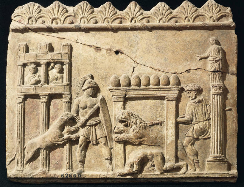 无人,马戏团,横图,野生动物,狮子,雕塑,士兵,标志,符号,标识,体育场,古罗马,古代,一个,摄影,单个,打斗,古典风格,性别符号,勇士,式样,美术工艺,彩图,影棚拍摄,浅浮雕,男性符号