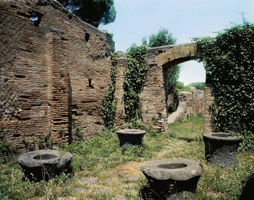 无人,横图,室外,白天,建筑,常春藤,仓库,古罗马,废墟,容器,摄影,考古学,古希腊,彩图,过去