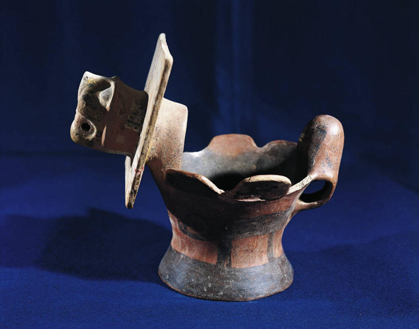 无人,横图,特写,猫,玻利维亚,装饰,陶瓷制品,佛香,一个,陶器,南美,摄影,单个,古代文明,美术工艺,彩图,影棚拍摄,过去