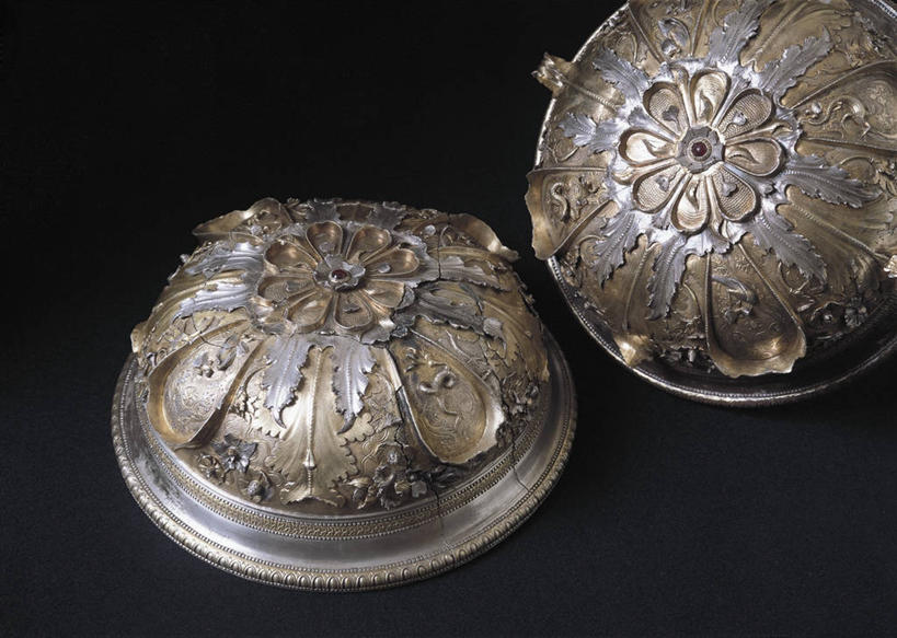 无人,横图,特写,珐琅,意大利,黑色背景,杯,两个,摄影,拉奇奥,古代文明,美术工艺,彩图,影棚拍摄