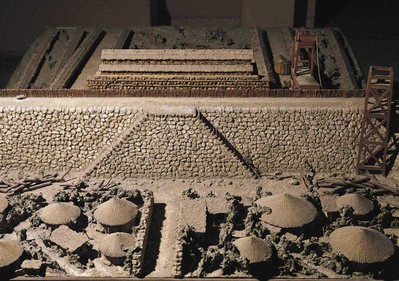 无人,横图,室内,塑胶,墙,围墙,城墙,模型,摄影,露营,军营,美术工艺,彩图