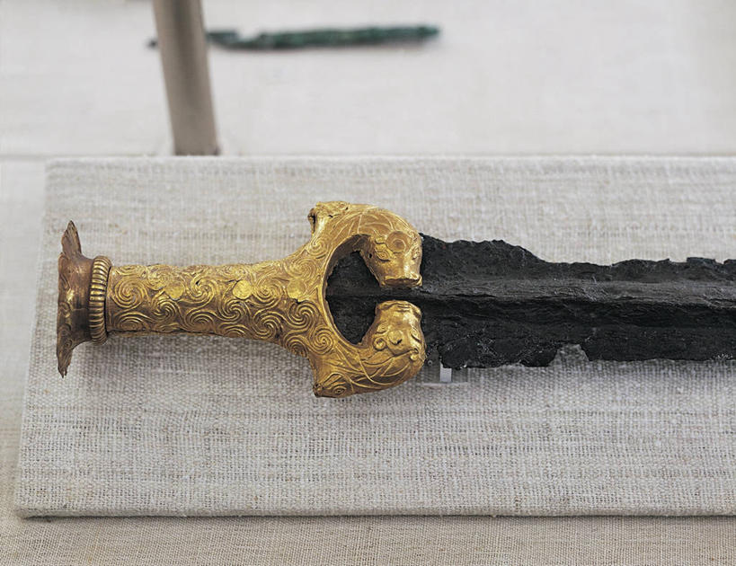 无人,横图,室内,特写,白天,军事,一个,摄影,单个,部分,剑,古代文明,美术工艺,彩图