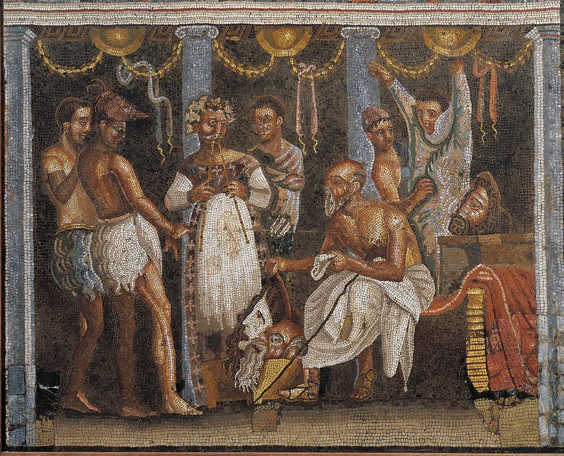 成年人,演员,舞台,横图,室内,剧院,意大利,表演,花纹,图案,柱子,乐器,音乐,古罗马,扮演,摄影,演出,演出服,意大利文化,庞贝,古代文明,男人,女人,彩图