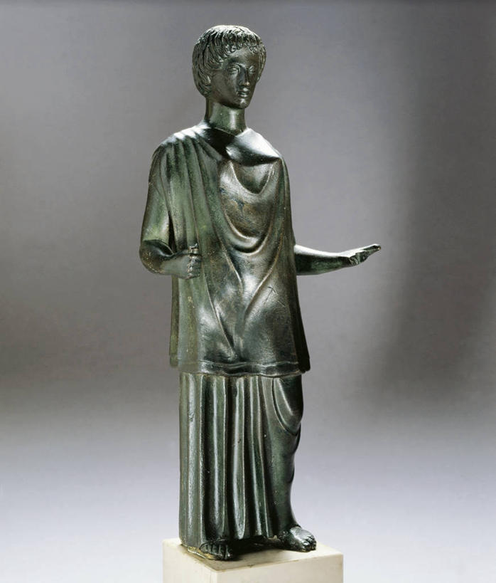 无人,竖图,雕塑,长袍,雕像,摄影,青铜,古希腊,古代文明,美术工艺,彩图,影棚拍摄