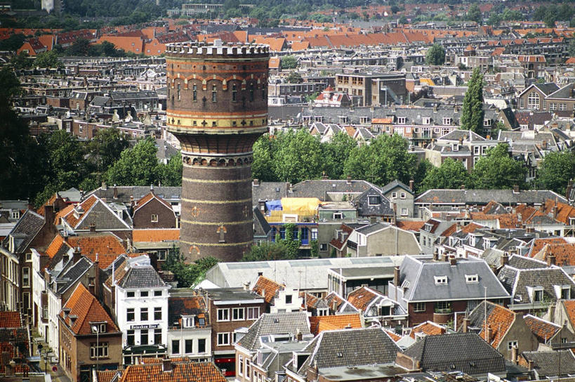 无人,横图,俯视,室外,白天,城市,建筑,纽约,荷兰,美国,隧道,水塔,屋顶,塔,古典,历史,树,地标建筑,工业,摄影,北美,北美洲,地道,美洲,纽约市,纽约州,帝国之州,帝国州,北亚美利加洲,亚美利加洲,乌特勒支,彩图,高角度拍摄,美利坚合众国,过去,荷兰隧道