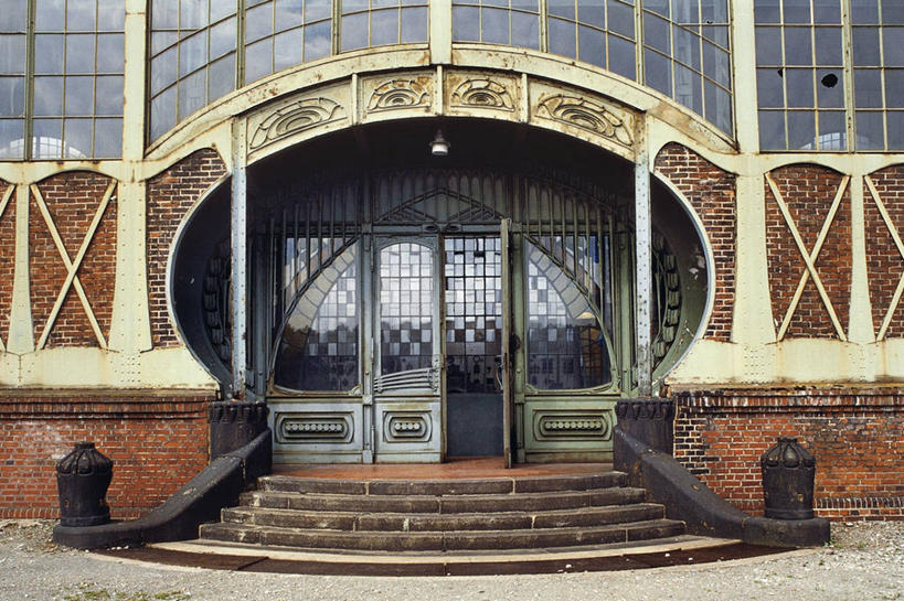 无人,横图,室外,特写,白天,正面,采矿业,建筑,德国,艺术,历史,砖墙,台阶,地标建筑,工业,摄影,部分,矿产,矿物,德国文化,工业建筑,多特蒙德,彩图,过去