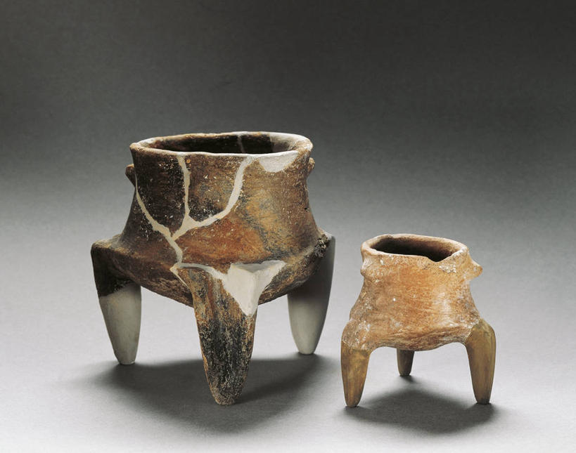 无人,横图,静物,花瓶,意大利,灰色背景,两个,灰色,摄影,古代文明,撒丁岛,萨萨里,美术工艺,史前时代,彩图,影棚拍摄