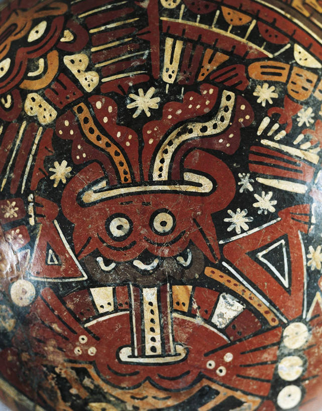 无人,竖图,特写,秘鲁,形状,陶瓷制品,花,一个,容器,南美,摄影,单个,部分,南美洲,拉丁美洲,美洲,秘鲁共和国,伊卡,纳斯卡,亚美利加洲,南亚美利加洲,玉米之仓,式样,美术工艺,伊卡省,彩图,影棚拍摄,拟人