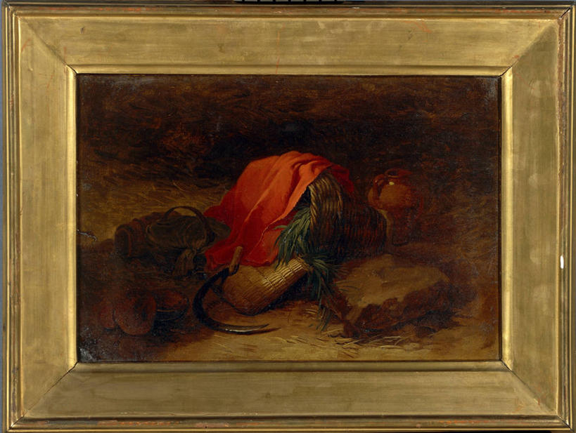 无人,横图,室外,绘画,植物,静物,油画,艺术,材料,古典,文化,水壶,工艺品,品味,摄影,美术,高雅,草本,镰刀,18世纪,美学,彩图,布面油画