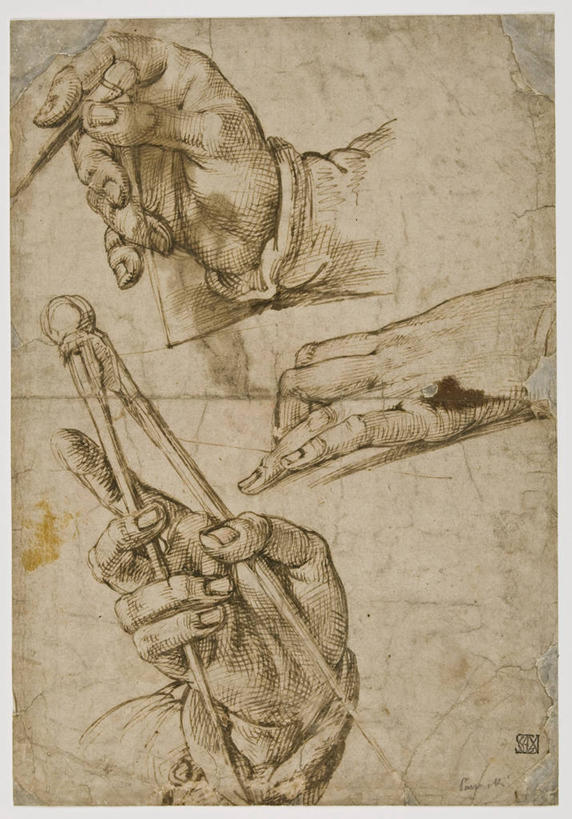 手,无人,竖图,特写,艺术,文艺复兴,拿着,历史,水笔,圆规,人体,摄影,部分,准确,技能,彩图,影棚拍摄