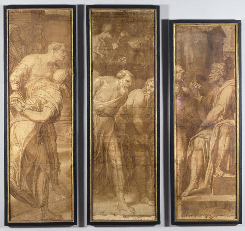 成年人,裸体,横图,特写,绘画,艺术,长袍,古典,文化,工艺品,品味,摄影,颜料,部分,美术,高雅,素描,美学,判断,拷问,男人,彩图,殉道者,法律,三联画,矫饰主义