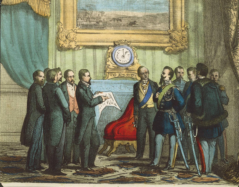 成年人,横图,室内,晚礼服,绘画,窗帘,椅子,意大利,正装,艺术,会议,许多人,古典,历史,文化,工艺品,品味,一群人,摄影,美术,权威,高雅,军服,政治,托斯卡纳区,美学,钟,彩图,马刀