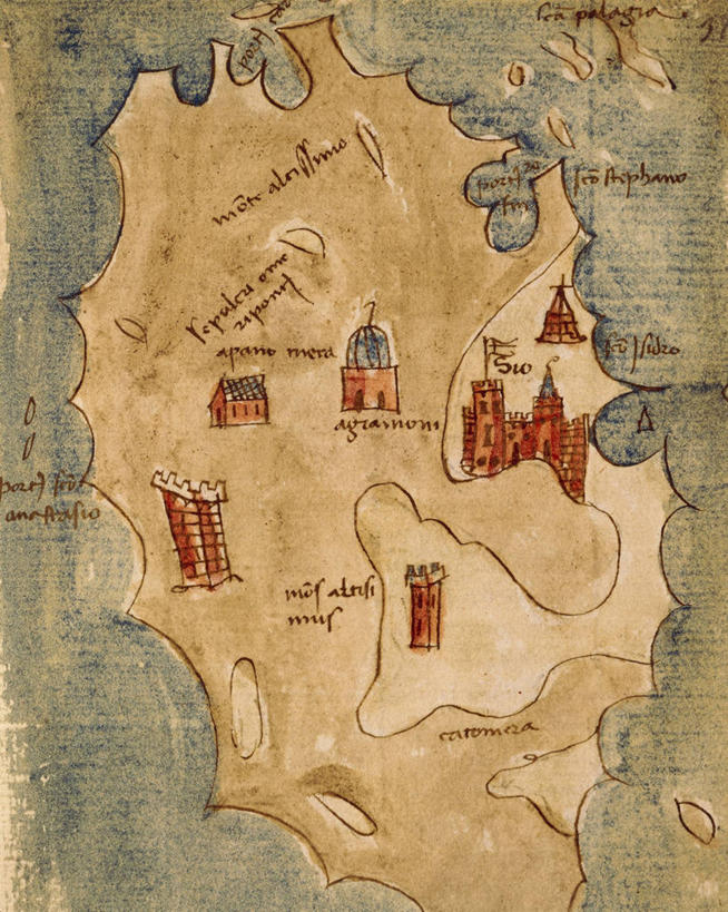 无人,教堂,竖图,俯视,航拍,插画,室外,白天,旅游,度假,数码,科技,海洋,美景,建筑,地图,希腊,阴影,网络,文字,城堡,房屋,岛,海岸线,景观,高光,几何,计算机图形,合成,图画,历史,娱乐,画,自然,享受,休闲,景色,放松,摄影,指导,电脑合成图,数码合成图,合成图,鸟瞰,自然风光,漫画,地貌,写实,具体,具象,美术工艺,彩图,高角度拍摄,旅行,奇奥斯岛,地图学